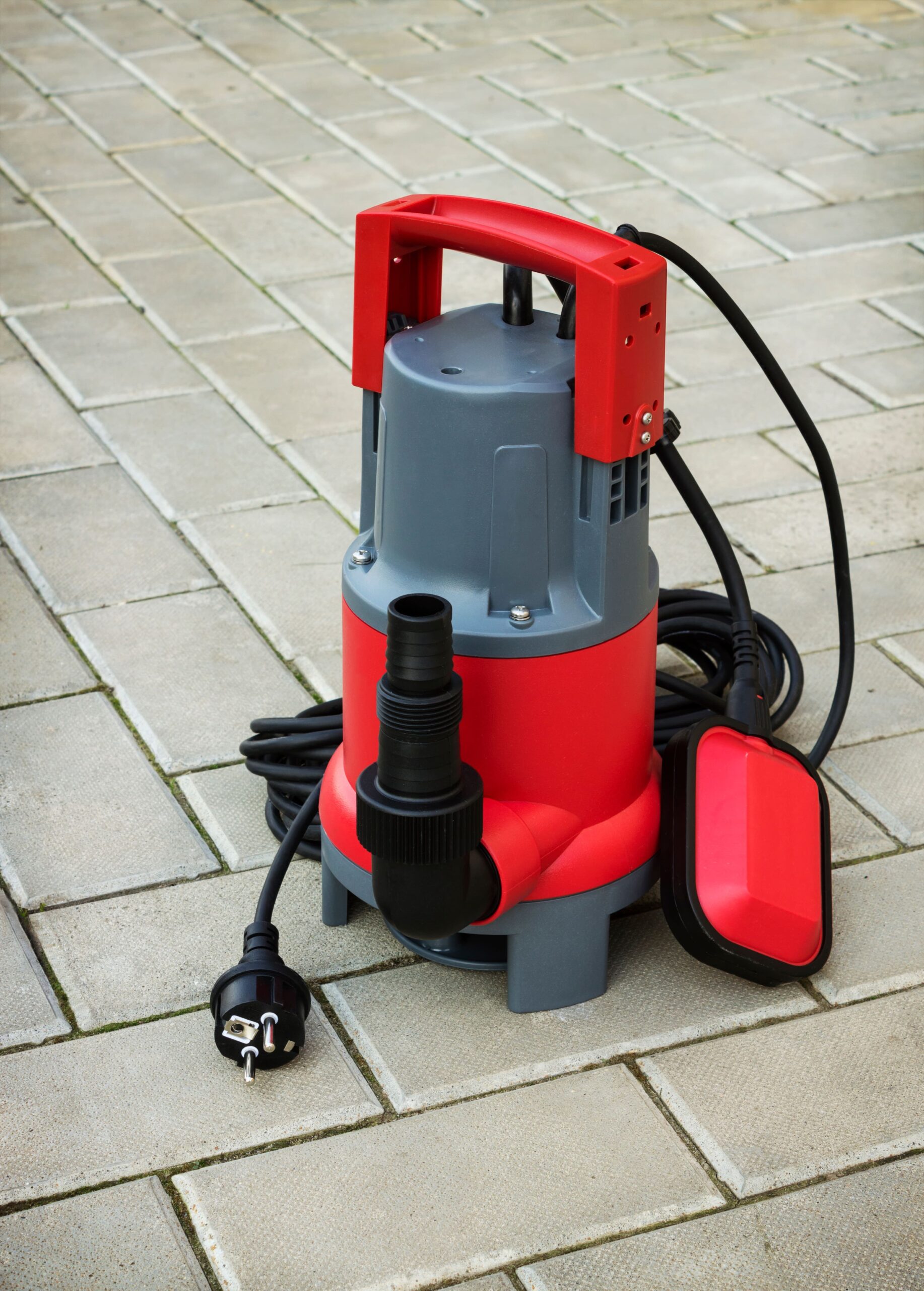 New red sump installation or for sump pump relacment